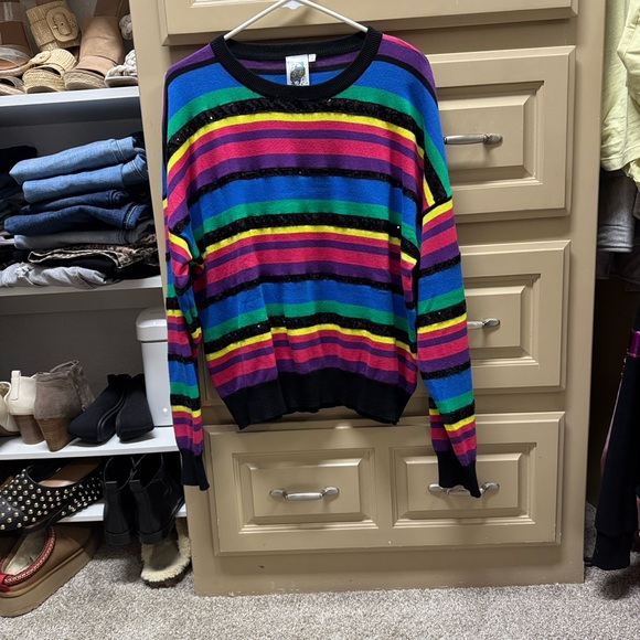 Colorful Striped Sweater - Picture 2 of 4